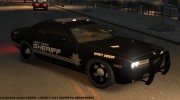 2010 Dodge Challenger - Liberty Sheriff for GTA 4 miniature 3