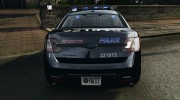 Ford Taurus 2010 Atlanta Police [ELS] para GTA 4 miniatura 11