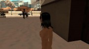 Angelica black nude para GTA San Andreas miniatura 2