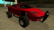 Ferrari 360 Modena Off Road para GTA San Andreas miniatura 2