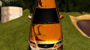 Lada Priora 2170 Gold Ganja Style for GTA San Andreas miniature 6