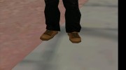 CJ brown boots from beta для GTA San Andreas миниатюра 1