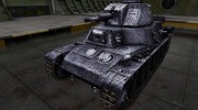 Темный скин для PzKpfw 38H 735 (f) для World Of Tanks миниатюра 1