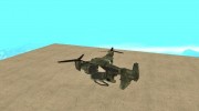 Halo 4 Future Helicopter para GTA San Andreas miniatura 6