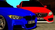 2015 BMW 3-series 335i M-Sport Line for GTA San Andreas miniature 3