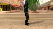 Бразильский солдат для GTA San Andreas миниатюра 4