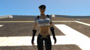 Sonya Blade from Mortal Kombat vs DC для GTA San Andreas миниатюра 8