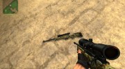 Default AWP with Desert CAMO for Counter-Strike Source miniature 4