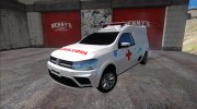 Volkswagen Saveiro G7 Robust RESGATE MG (Ambulance) para GTA San Andreas miniatura 1