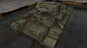 Пустынный скин для Valentine для World Of Tanks миниатюра 1