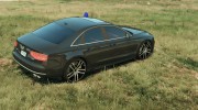 Audi A8 with Siren BETA for GTA 5 miniature 3