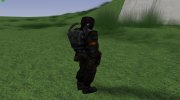 Член группировки Солнцевская бригада в научном комбинезоне из S.T.A.L.K.E.R para GTA San Andreas miniatura 4