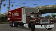 Mack RD690 Box Truck для GTA San Andreas миниатюра 1