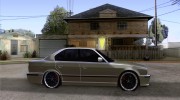 BMW M5 E34 V2.0 for GTA San Andreas miniature 5
