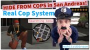 Real Cop System - Hide from Cops para GTA San Andreas miniatura 1