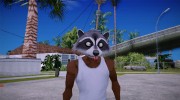 Raccoon mask (GTA V Online) for GTA San Andreas miniature 2