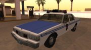 Chevrolet Caprice 1987 NYPD Transit Police Versão Editada для GTA San Andreas миниатюра 1