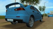 Mitsubishi Lancer Evolution X для GTA Vice City миниатюра 12
