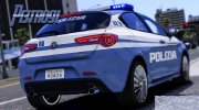 Alfa Romeo Giulietta Polizia (ELS) for GTA 5 miniature 2