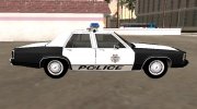 LTD Crown Victoria 1991 Las Vegas Metro Police для GTA San Andreas миниатюра 6