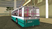 Троллейбус Тролза 682Г маршрут № 19 города Тольятти for GTA Vice City miniature 3