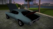 Chevrolet Chevelle SS for GTA Vice City miniature 6