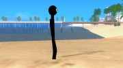 Человек палочка для GTA San Andreas миниатюра 4
