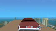 Cadillac Fleetwood Brougham 1985 Limousine для GTA Vice City миниатюра 7