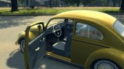 Volkswagen Beetle для Mafia II миниатюра 4