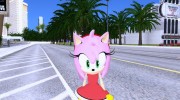 Amy Rose (from GTA Sonic IV Mod) para GTA San Andreas miniatura 1