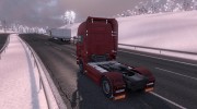 Зимний мод v3 for Euro Truck Simulator 2 miniature 10