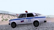 ВАЗ 2107 Полиция for GTA San Andreas miniature 2