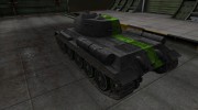 Скин для T-34-1 с зеленой полосой para World Of Tanks miniatura 3