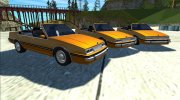 GTA IV Willard Cabrio Taxi для GTA San Andreas миниатюра 5