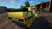 Дорожный каток CATERPILLAR for GTA San Andreas miniature 5