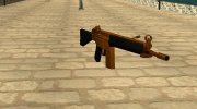 Golden M4 (G3A3) for GTA San Andreas miniature 2