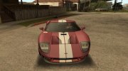 2005 Ford GT (Low Poly) for GTA San Andreas miniature 3