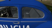 Volkswagen Beetle SFR Yugoslav Milicija (police) для GTA Vice City миниатюра 6
