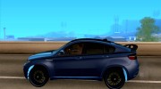 BMW X6M Lumma Tuning para GTA San Andreas miniatura 2