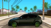 Subaru WRX STI JDM для GTA San Andreas миниатюра 2