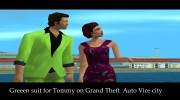 Зелёный костюм для Томми for GTA Vice City miniature 1