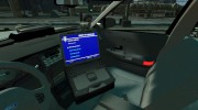 Ford Crown Victoria Police Unit для GTA 4 миниатюра 7