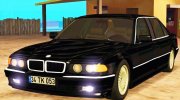 BMW E38-L7 для GTA San Andreas миниатюра 5