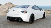 Subaru BRZ RA (ZC6) 2012 для BeamNG.Drive миниатюра 3