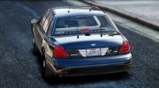 2011 Ford Crown Victoria Unmarked 1.0 for GTA 5 miniature 9