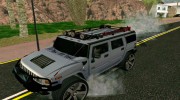 Hummer  H2  Monster для GTA San Andreas миниатюра 11