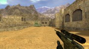 Scout retextured desert camo para Counter Strike 1.6 miniatura 3
