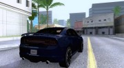 Dodge Charger SRT8 2012 для GTA San Andreas миниатюра 2
