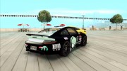 Porsche RUF RGT-8 для GTA San Andreas миниатюра 8