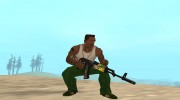 AK-47 Cannabis Camo для GTA San Andreas миниатюра 3